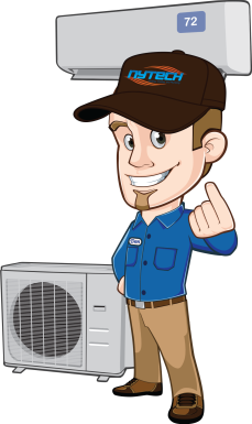 Nytech mascot - Need a reliable repair company? Call 303-663-6840 today!