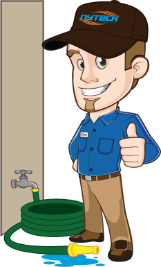 Nytech mascot - Need a reliable repair company? Call 303-663-6840 today!